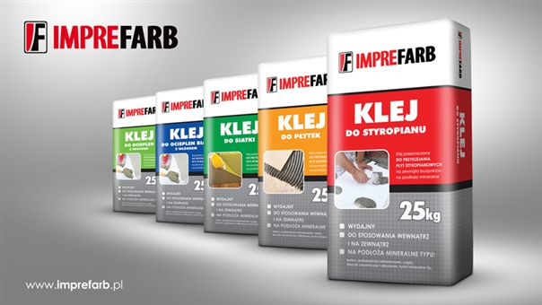 Banner WWW dla firmy ImpreFarb - kleje - Agencja Reklamowa ImagoArt.pl